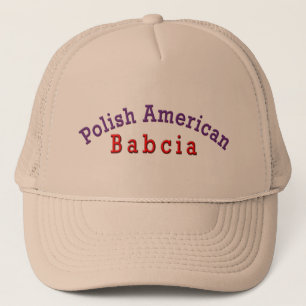 Polish American Babcia Trucker Hat