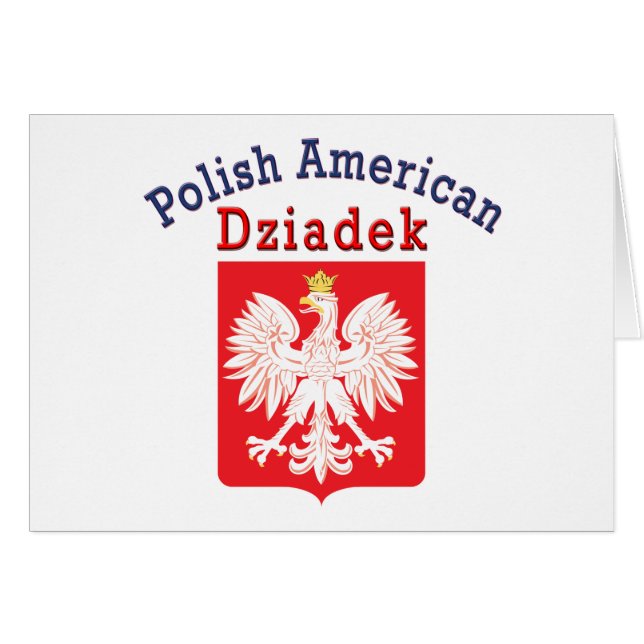 Polish American Dziadek (Front Horizontal)