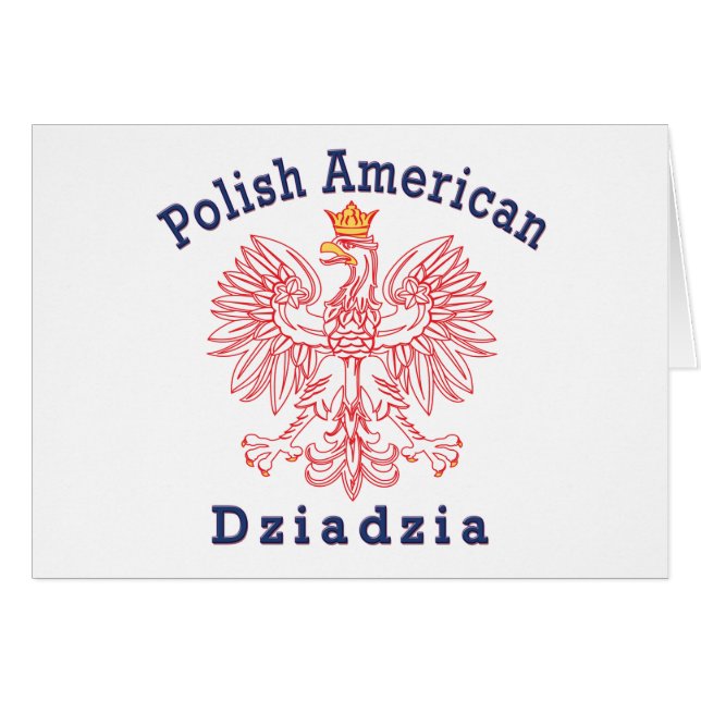 Polish American Dziadzia (Front Horizontal)