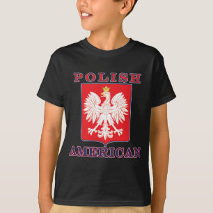 Polish American Eagle Shield T-Shirt