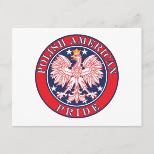 Polish American Pride Postcard