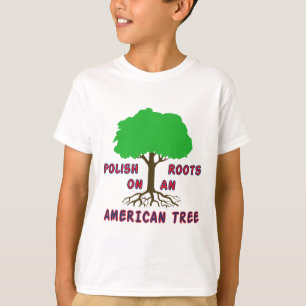 Polish American Roots T-Shirt