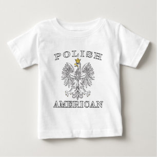 Polish American White Eagle Baby T-Shirt