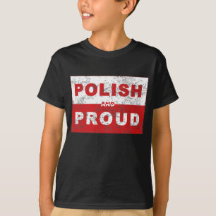 Polish and Proud Flag T-Shirt