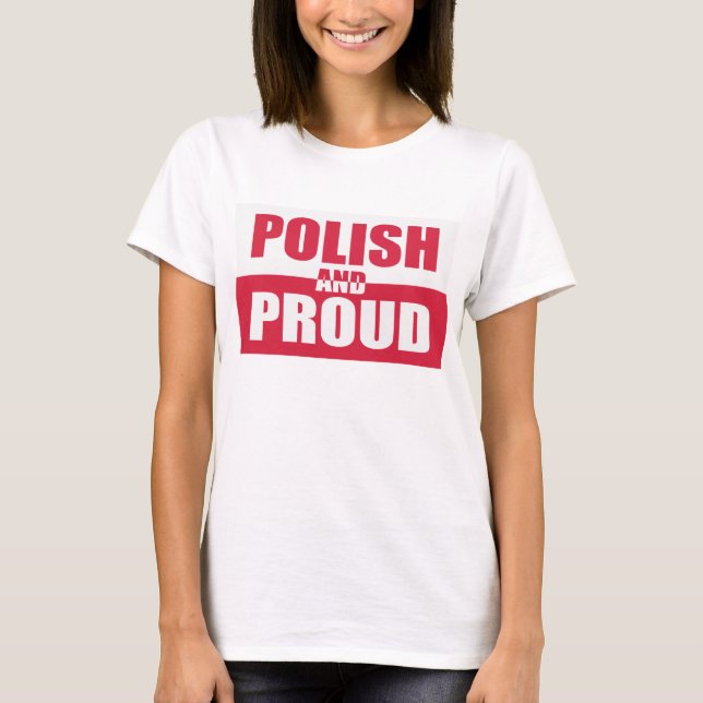 Polish and Proud T-Shirt (Front)