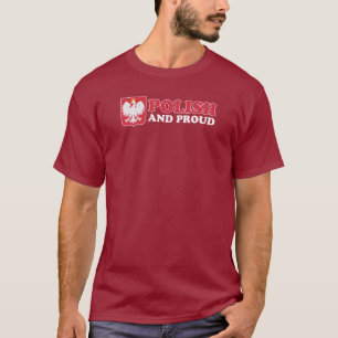 Polish And Proud With White Eagle ON DARK T-Shirt