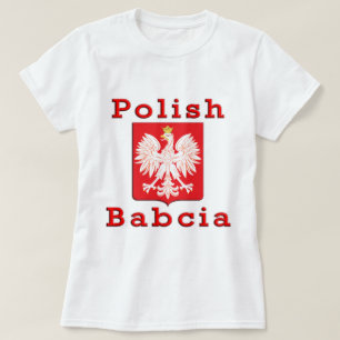 Polish Babcia Eagle T-Shirt