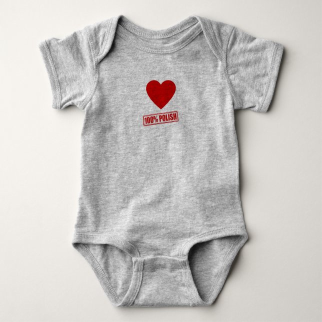 Polish Babysuite Baby Bodysuit (Front)