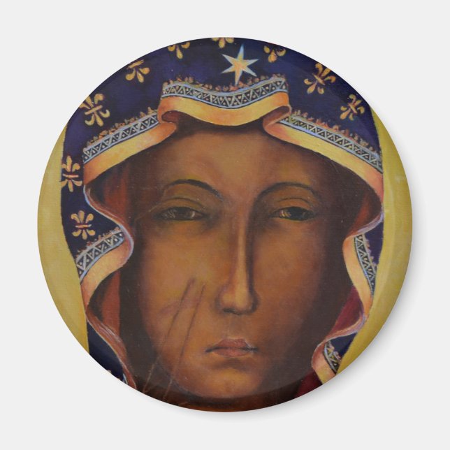 Polish Black Madonna of Czestochowa Magnet (Front)
