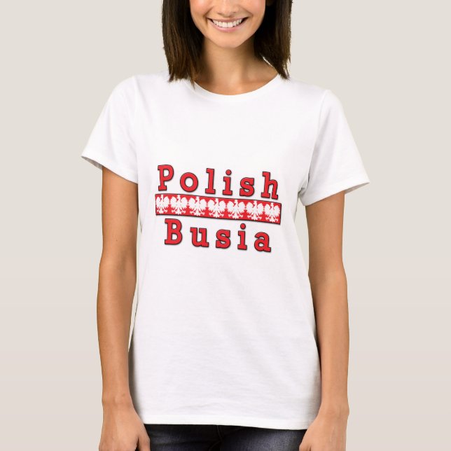Polish Busia Eagles T-Shirt (Front)