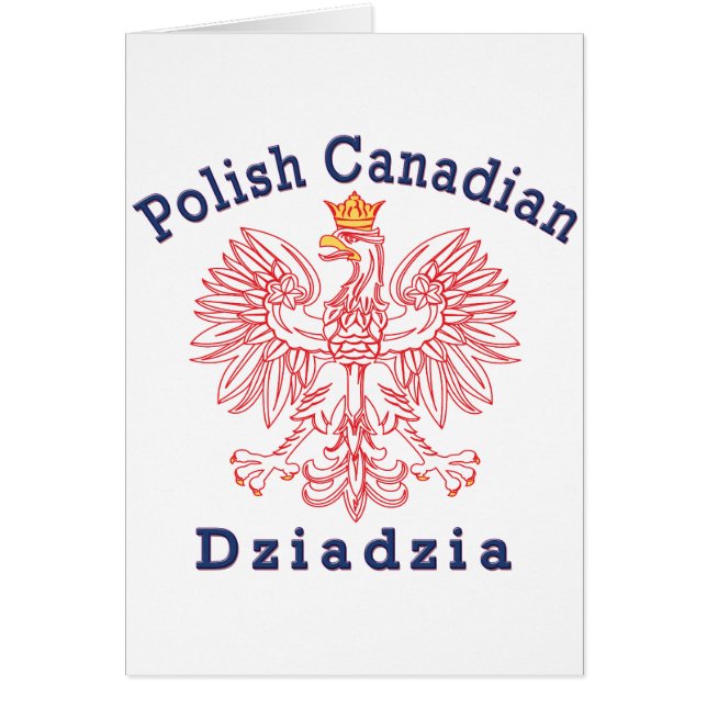 Polish Canadian Eagle Dziadzia (Front)