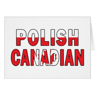 Polish Canadian Flag