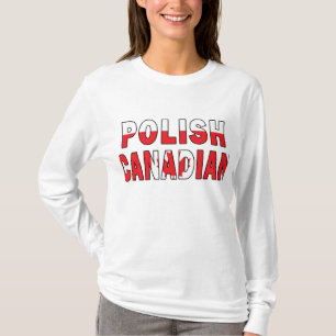 Polish Canadian Flag T-Shirt