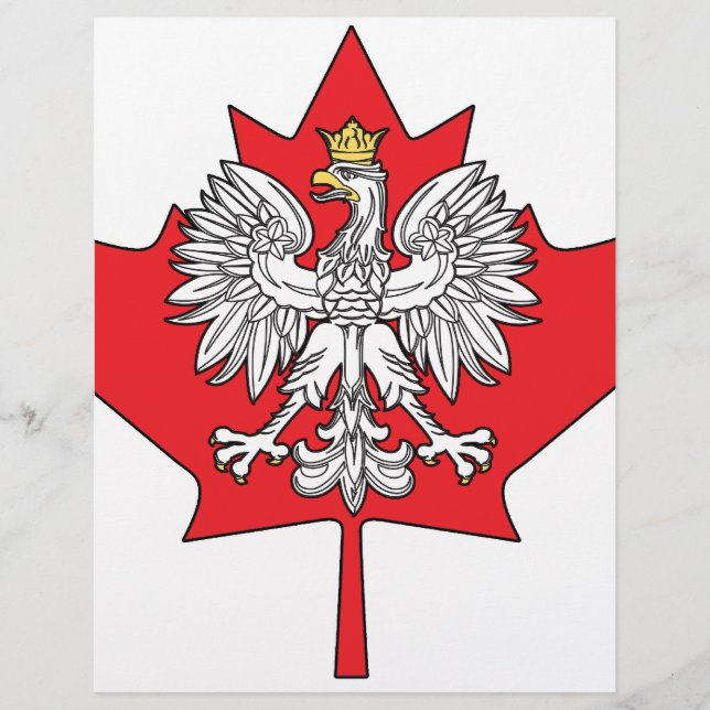 Polish Canadian Maple Leaf (Front)