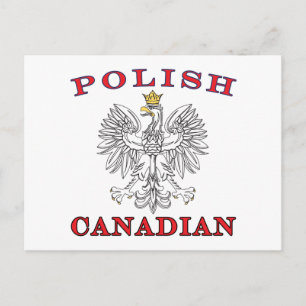 Polish Canadian White Eagle Postcard