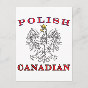 Polish Canadian White Eagle Postcard