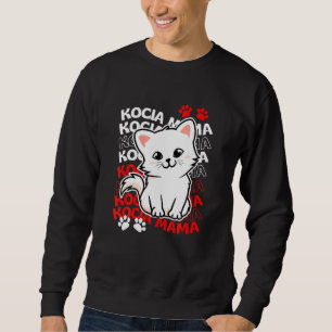 Polish Cat Mum Kocia Mama Sweatshirt