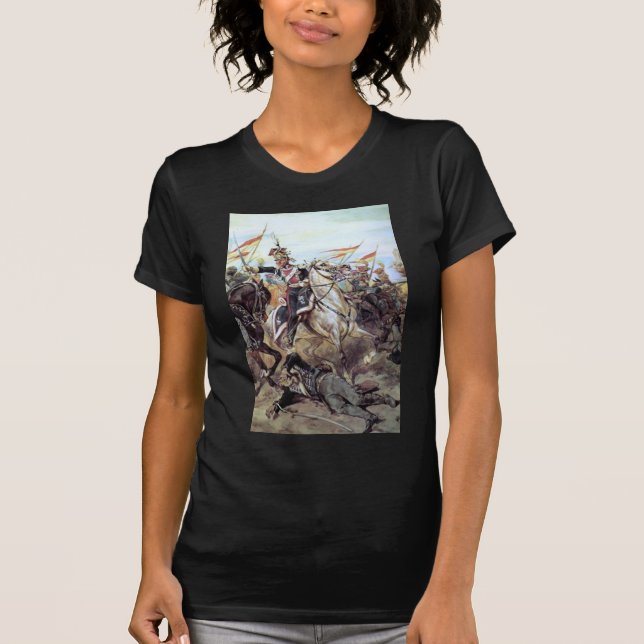 Polish Cavalry Charge T-Shirt (Front)
