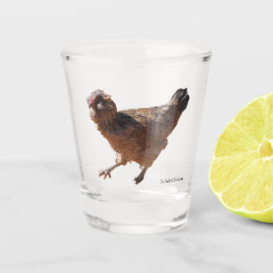 Polish Chicken shot glass