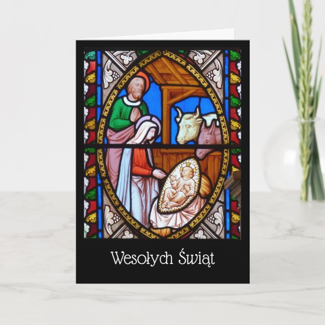 Polish Christmas Card - Boże Narodzenie (Front)