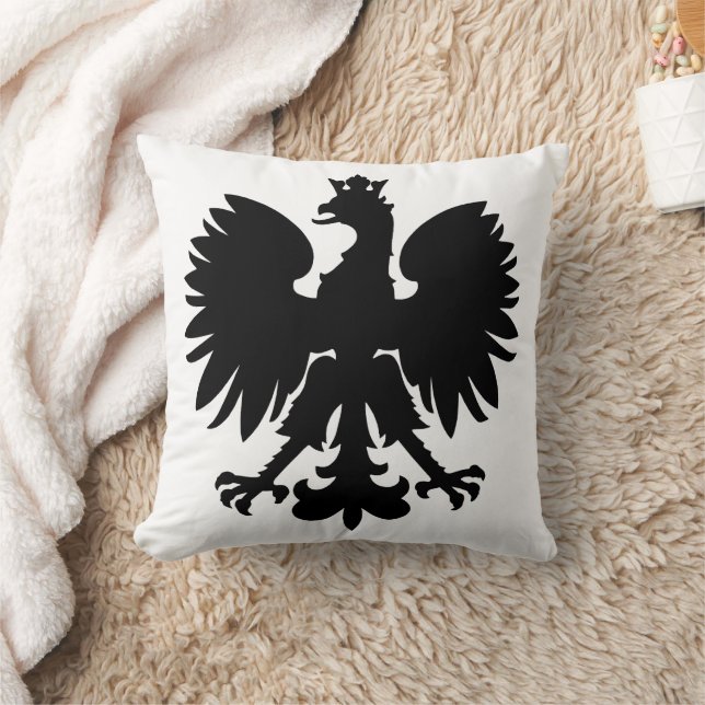 Polish Coat of Arms Eagle Cushion (Blanket)