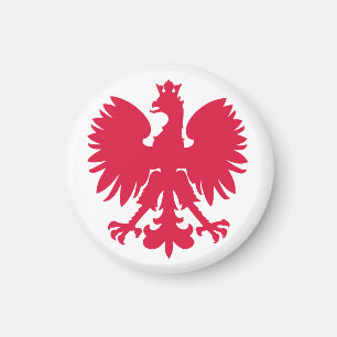 Polish Coat of Arms Eagle Magnet