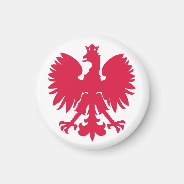 Polish Coat of Arms Eagle Magnet (Front)