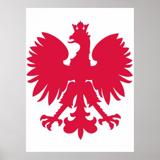 Polish Coat of Arms Eagle Poster (Front)