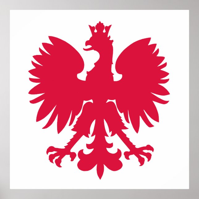 Polish Coat of Arms Eagle Poster (Front)