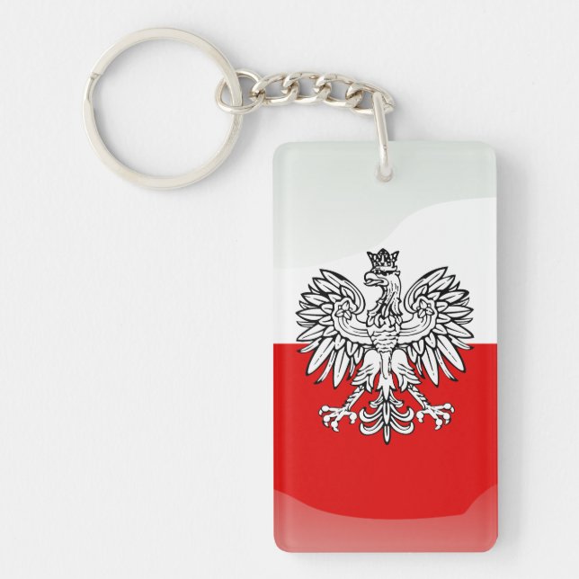 Polish Coat of arms Key Ring (Front)