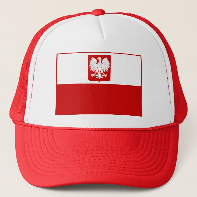 Polish Coat of Arms Trucker Hat (Front)