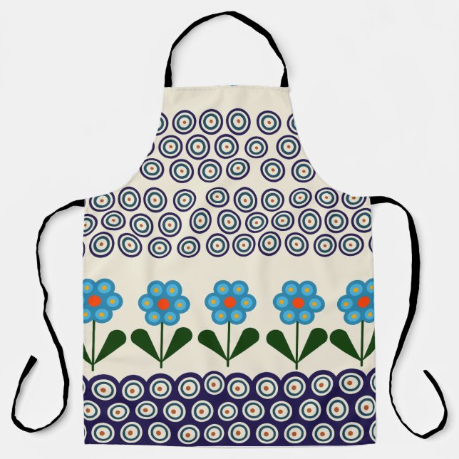 Polish design of traditional ceramics apron (Front)