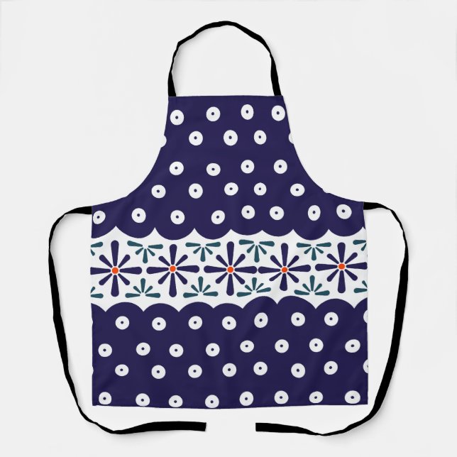 Polish design of traditional ceramics apron (Front)