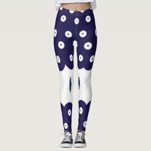 Polish design of traditional ceramics leggings