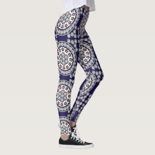 Polish design of traditional ceramics leggings
