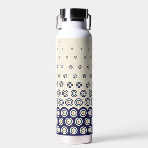 Polish design of traditional ceramics water bottle