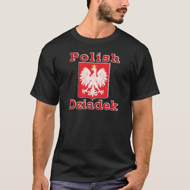 Polish Dziadek Eagle T-Shirt (Front)