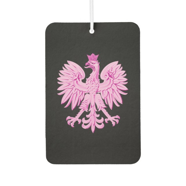 Polish eagle car air freshener (Front)