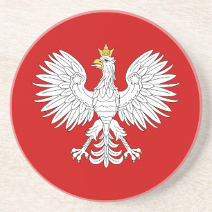 Polish Eagle Coaster