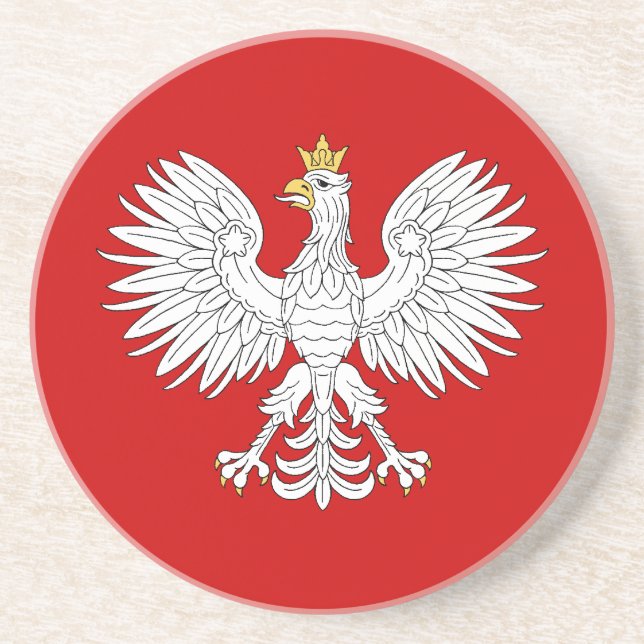 Polish Eagle Coaster (Front)