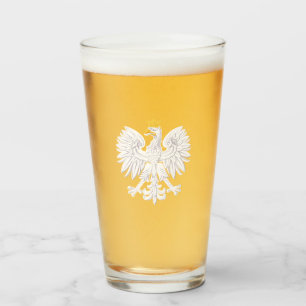Polish Eagle Drinking Glass