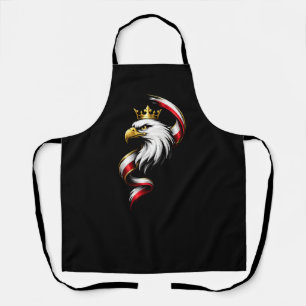 Polish Eagle Flag Kitchen Apron
