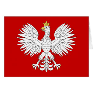 Polish Eagle Greeting Card