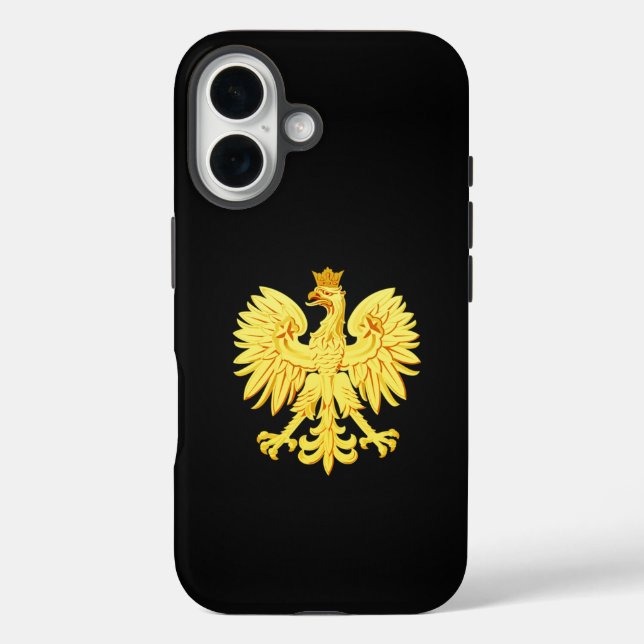 Polish eagle iPhone case (Back)