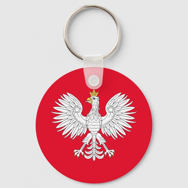 Polish Eagle Key Ring (Front)