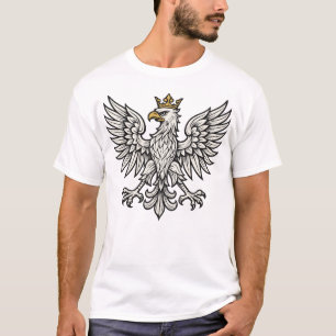 Polish Eagle Minimal Crest T-Shirt