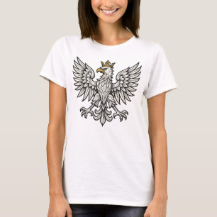 Polish Eagle Minimal Crest T-Shirt