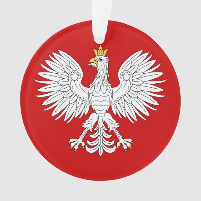 Polish Eagle Ornament (Front)