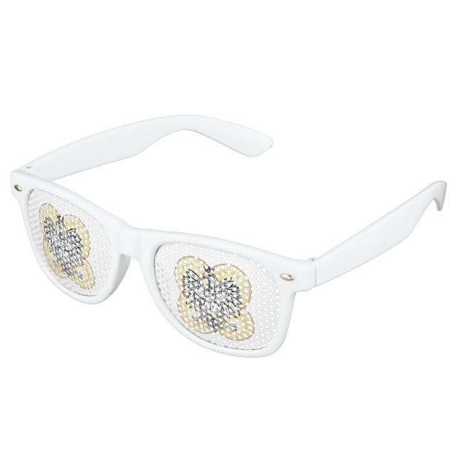 Polish Eagle Pierogi Sunglasses (Angled)