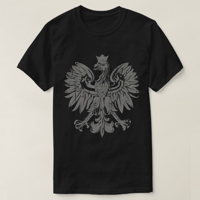 Polish eagle, Poland coat of arms, Polish pride re T-Shirt (Design Front)